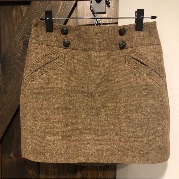 Outback Red Dresses & Skirts - Outback Red brown tweed skirt size 2